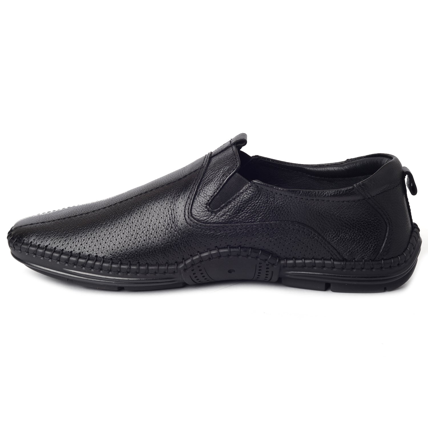 BUCKAROO Genuine Leather Casual Slip-On Shoes for Men: ALBERT