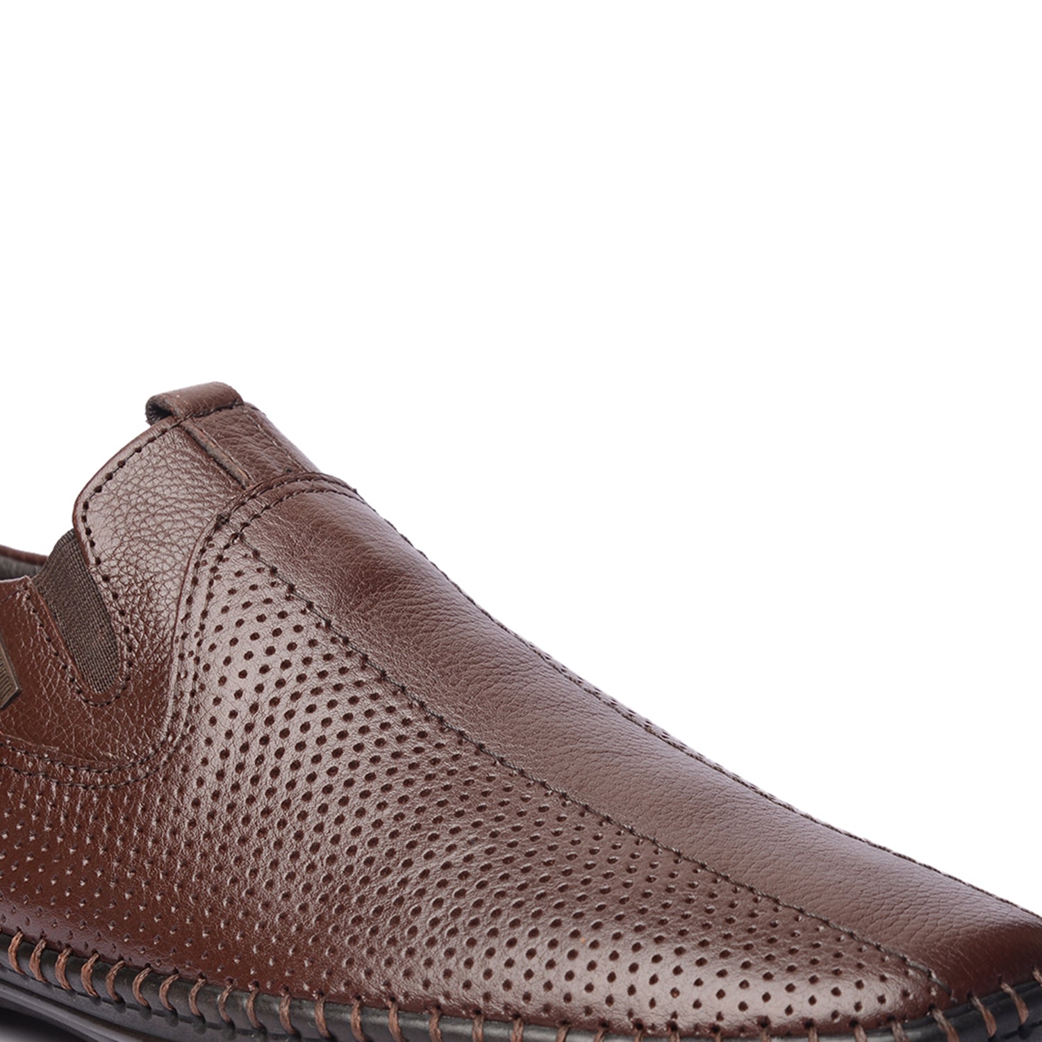 BUCKAROO Genuine Leather Casual Slip-On Shoes for Men: ALBERT