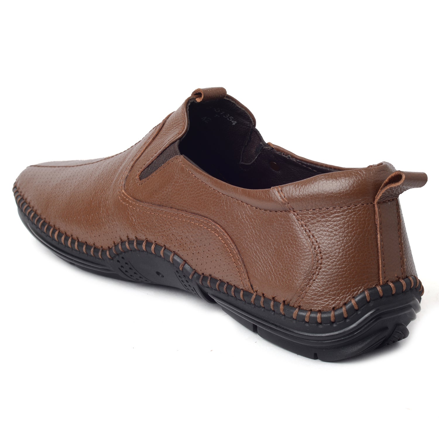 BUCKAROO Genuine Leather Casual Slip-On Shoes for Men: ALBERT