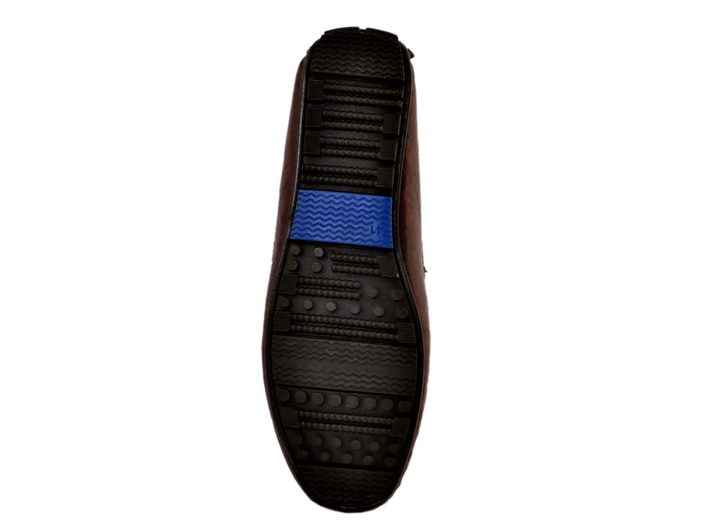 BUCKAROO Genuine Leather Casual Loafer for Men: AURORA Brown