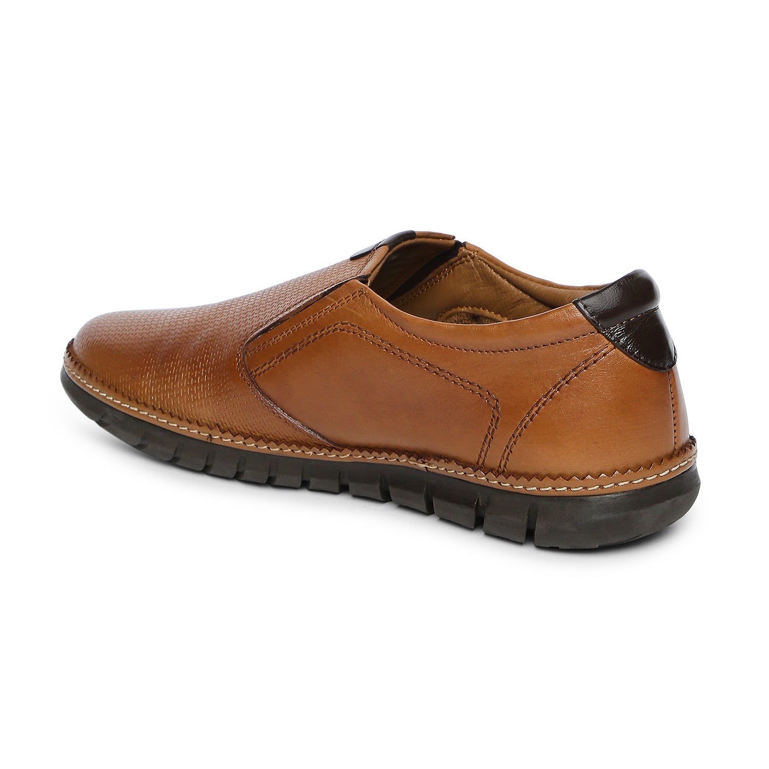 BUCKAROO Genuine Leather Casual Shoes for Men: KIAN Tan