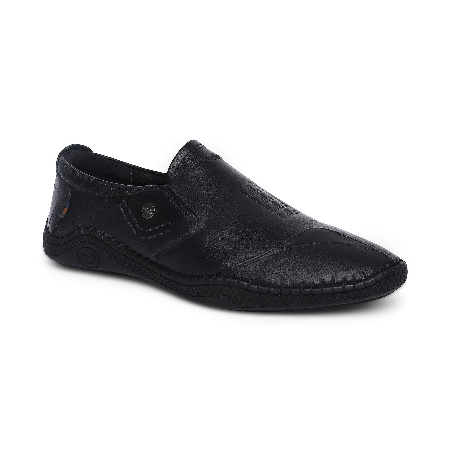 BUCKAROO Genuine Leather Casual Loafer for Men | Mens Slip on Shoes: FILMORE