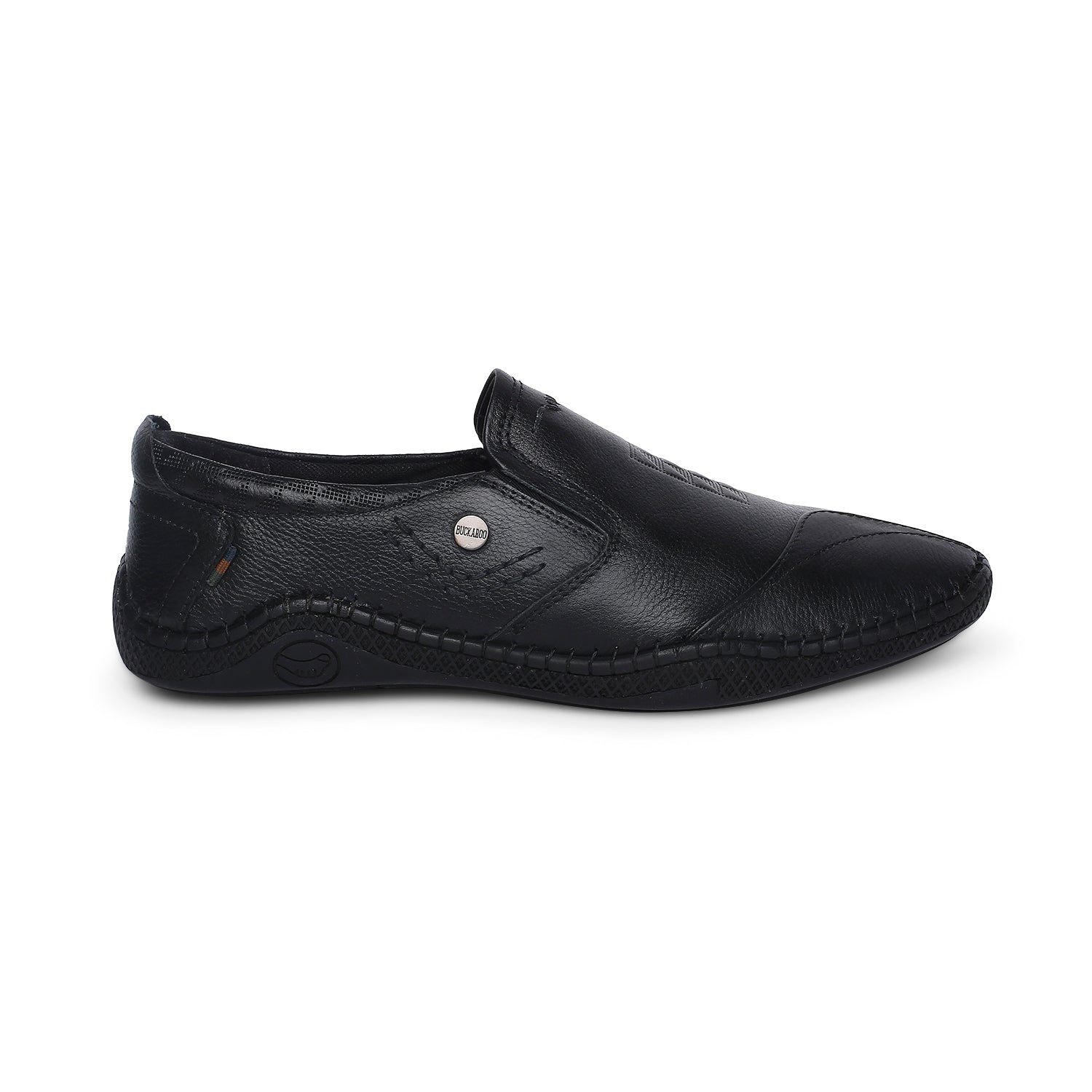 BUCKAROO Genuine Leather Casual Loafer for Men | Mens Slip on Shoes: FILMORE