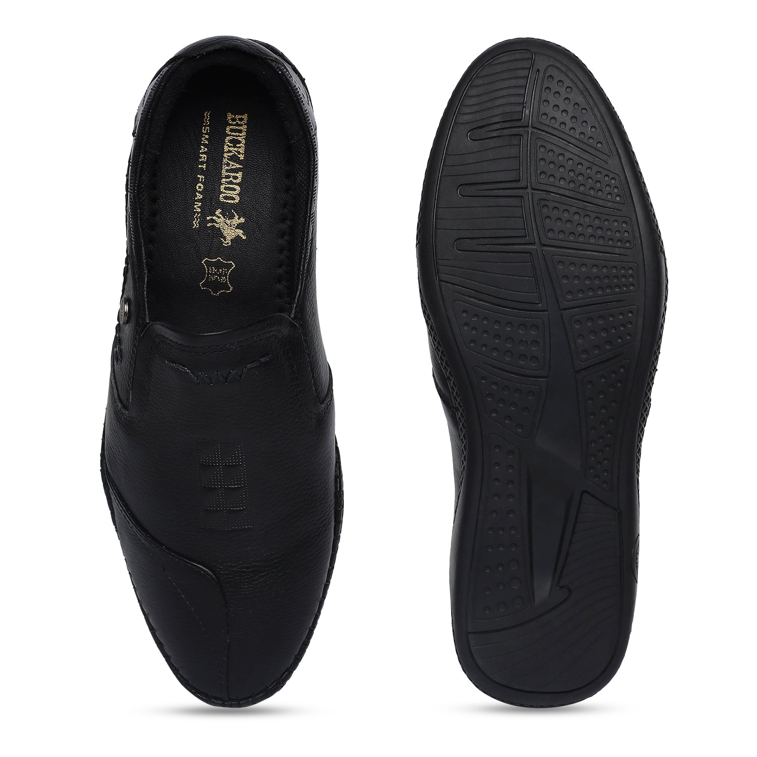 BUCKAROO Genuine Leather Casual Loafer for Men | Mens Slip on Shoes: FILMORE