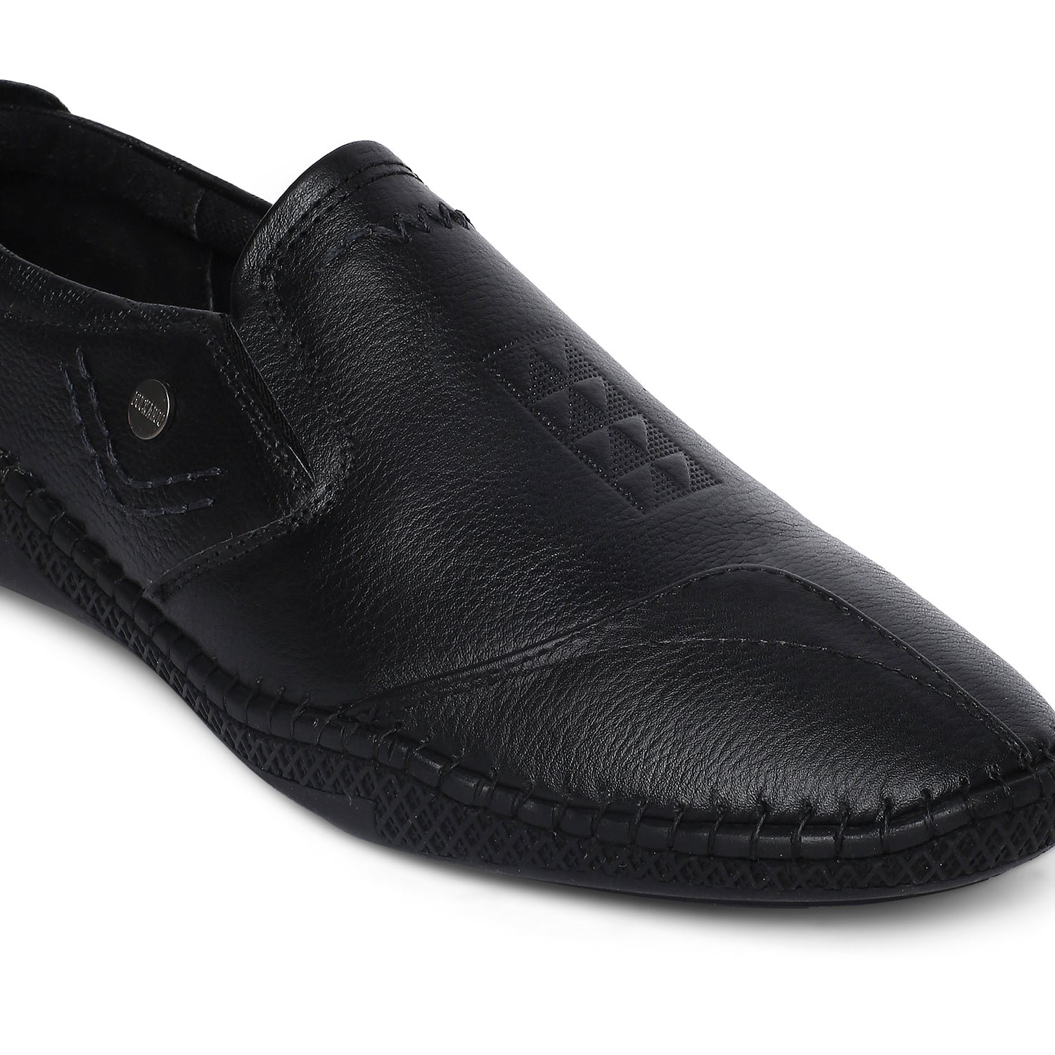 BUCKAROO Genuine Leather Casual Loafer for Men | Mens Slip on Shoes: FILMORE