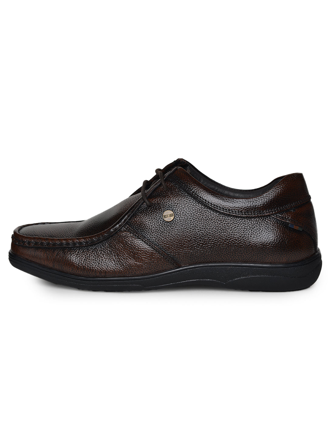 BUCKAROO Genuine Leather Casual Shoes for Men: TRIO Brown