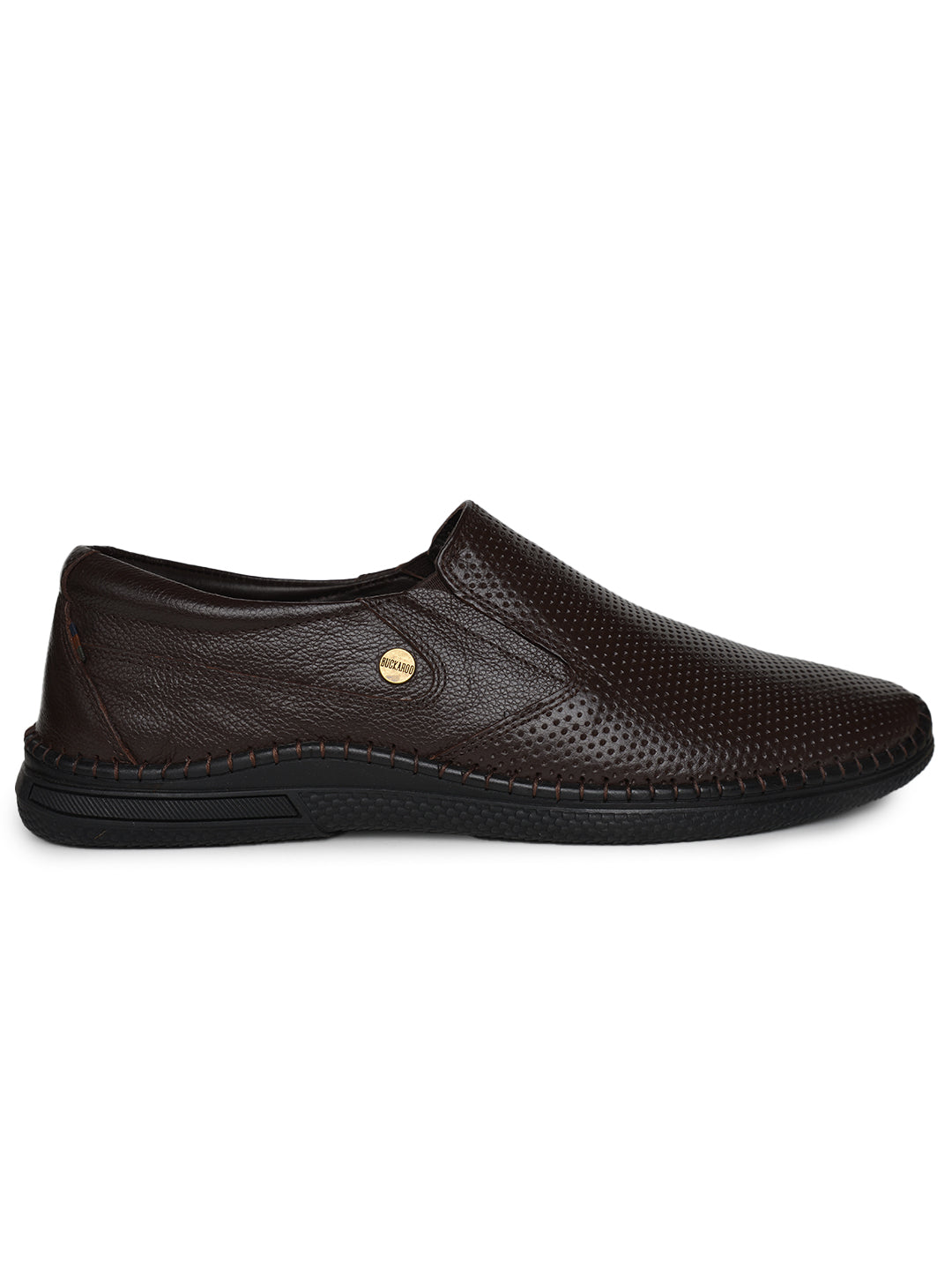 BUCKAROO Genuine Leather Casual Shoes for Men | Mens Lace up Shoe: INNOCENT