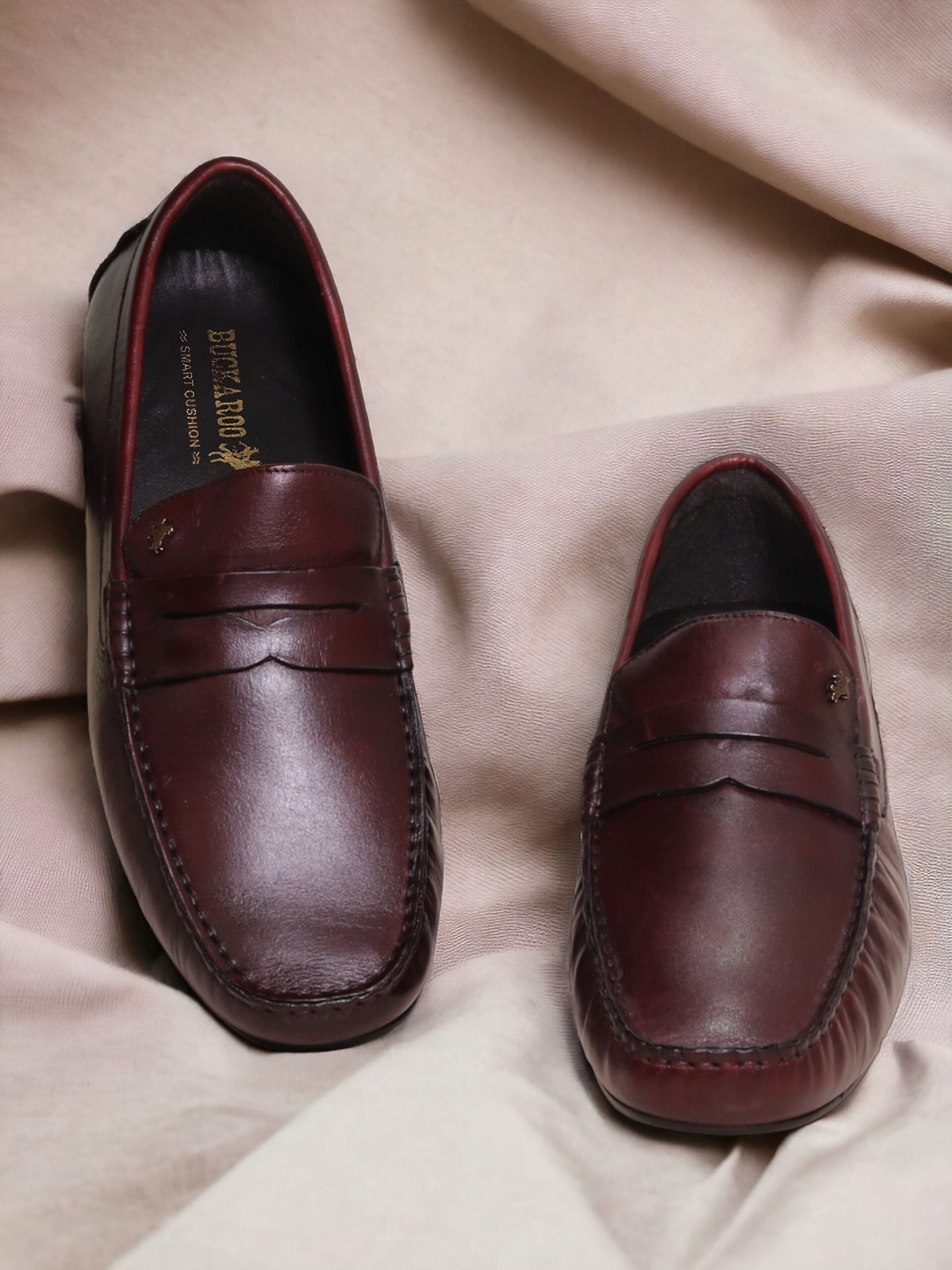 BUCKAROO Genuine Leather Casual Shoes for Men: FULTON Tan
