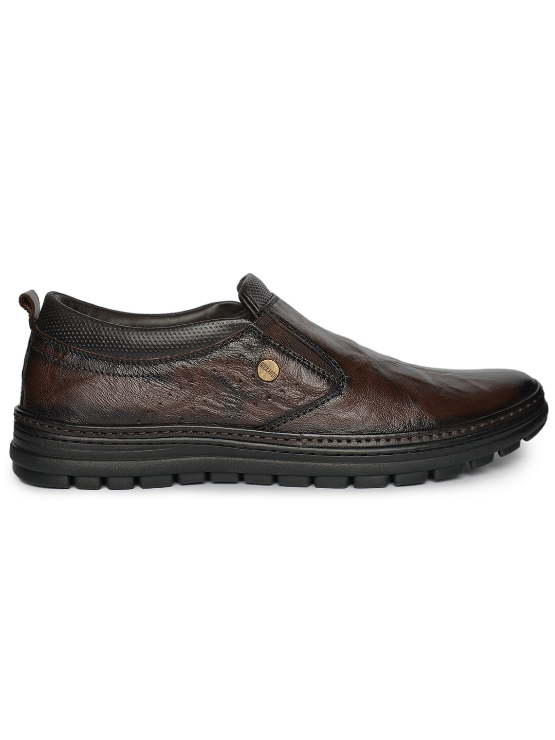 BUCKAROO Genuine Leather Casual Shoes for Men: FRERA Brown 45 11