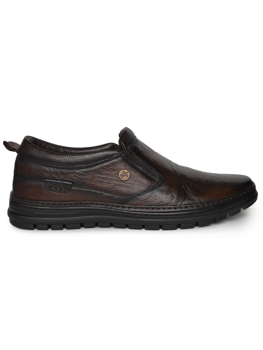 BUCKAROO Genuine Leather Casual Shoes for Men: DOW Brown 45 11