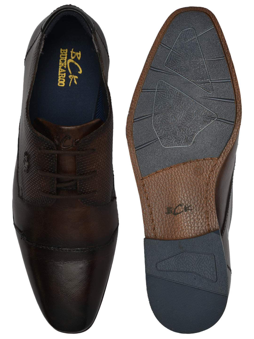 BUCKAROO Genuine Leather Casual Shoes for Men: DENPA