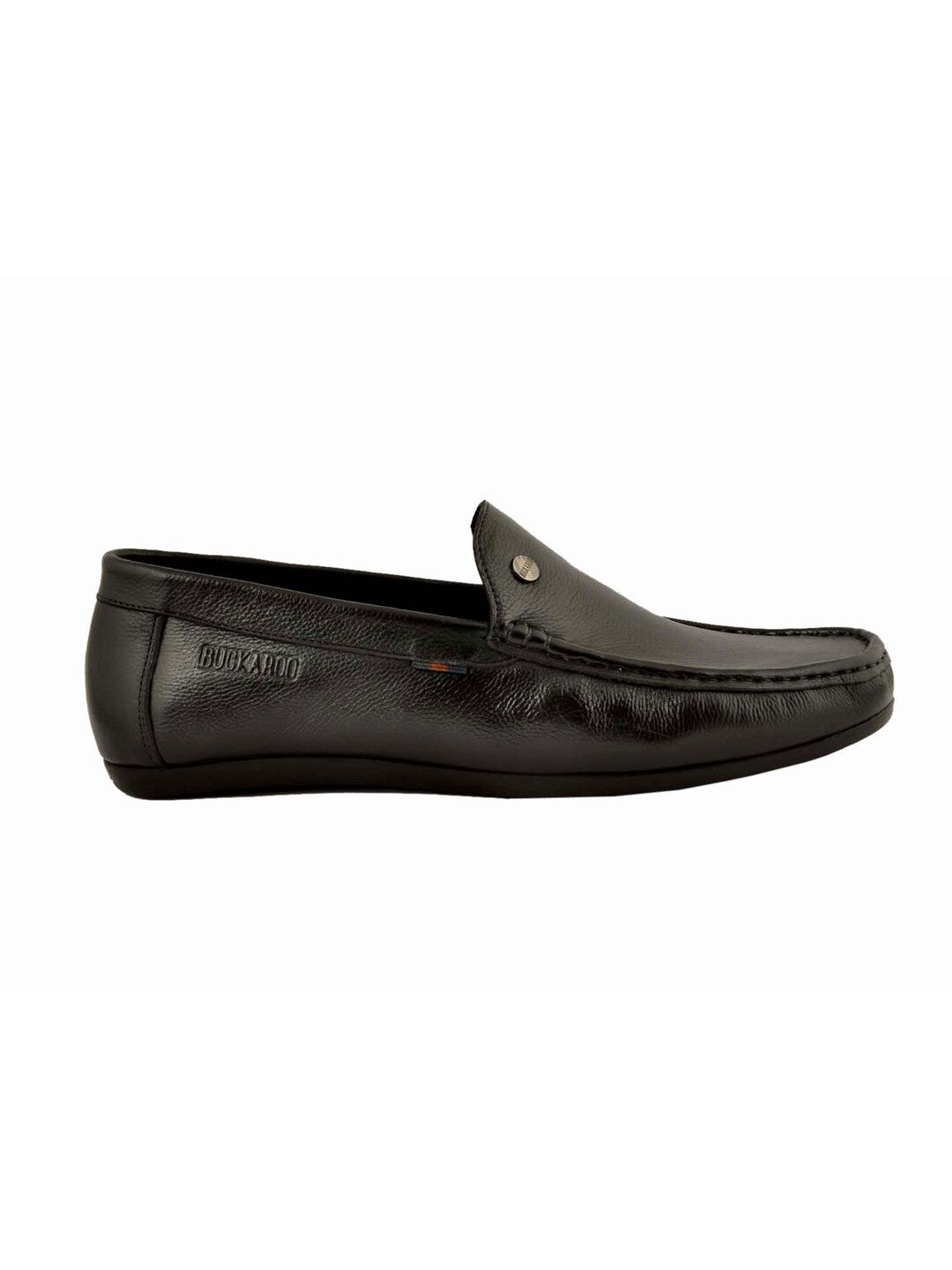 BUCKAROO Genuine Leather Casual Loafer for Men: VAL Black 45 11