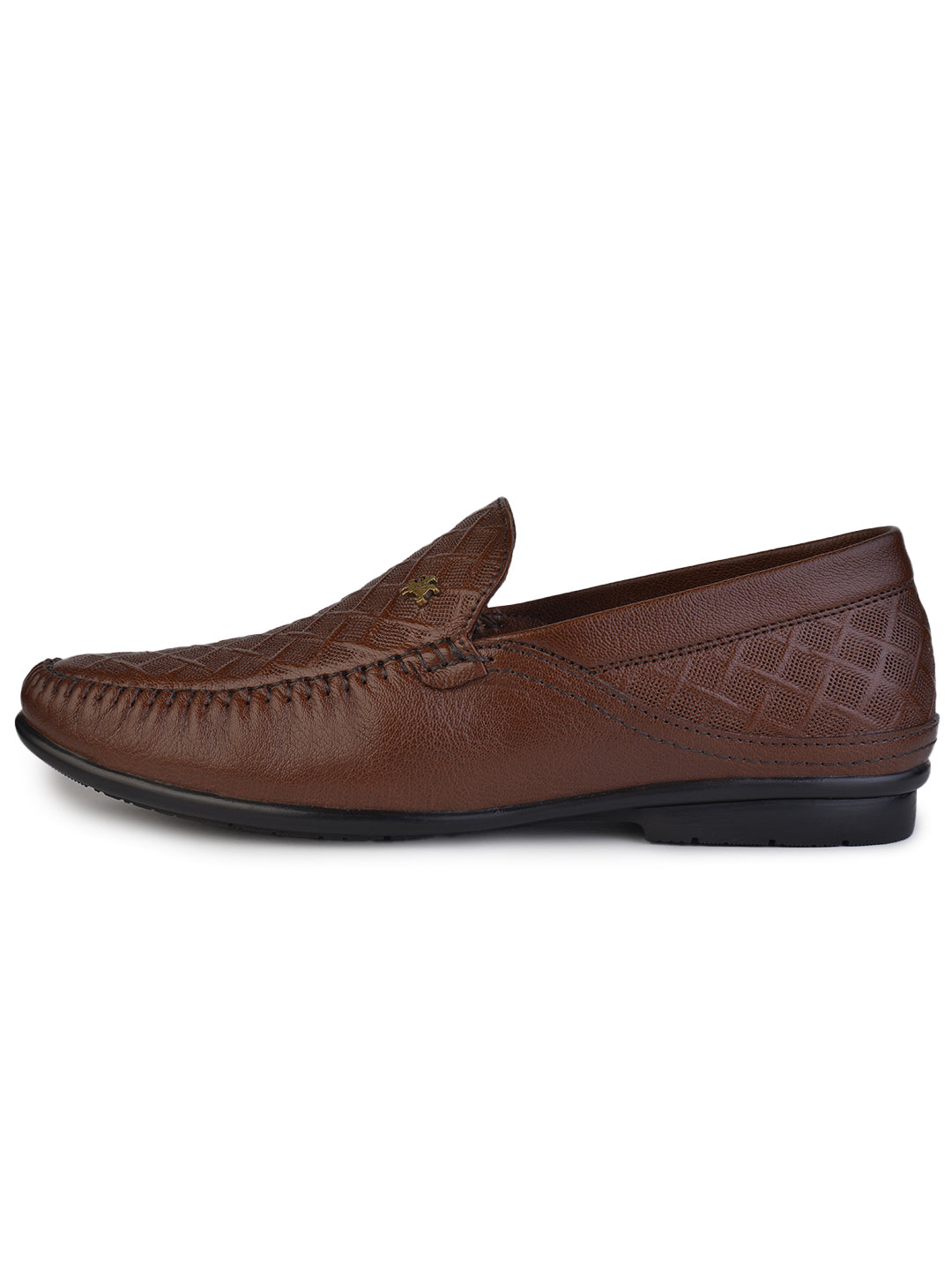 BUCKAROO Genuine Leather Casual Loafer for Men: ARTHER Tan 45 11