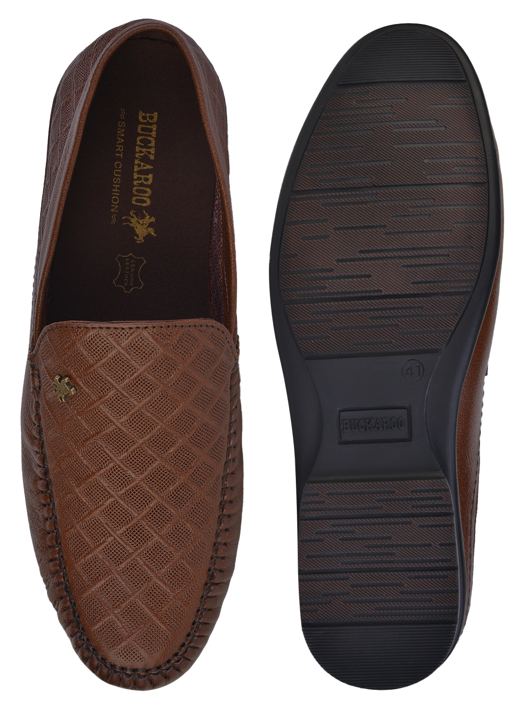 BUCKAROO Genuine Leather Casual Loafer for Men: ARTHER