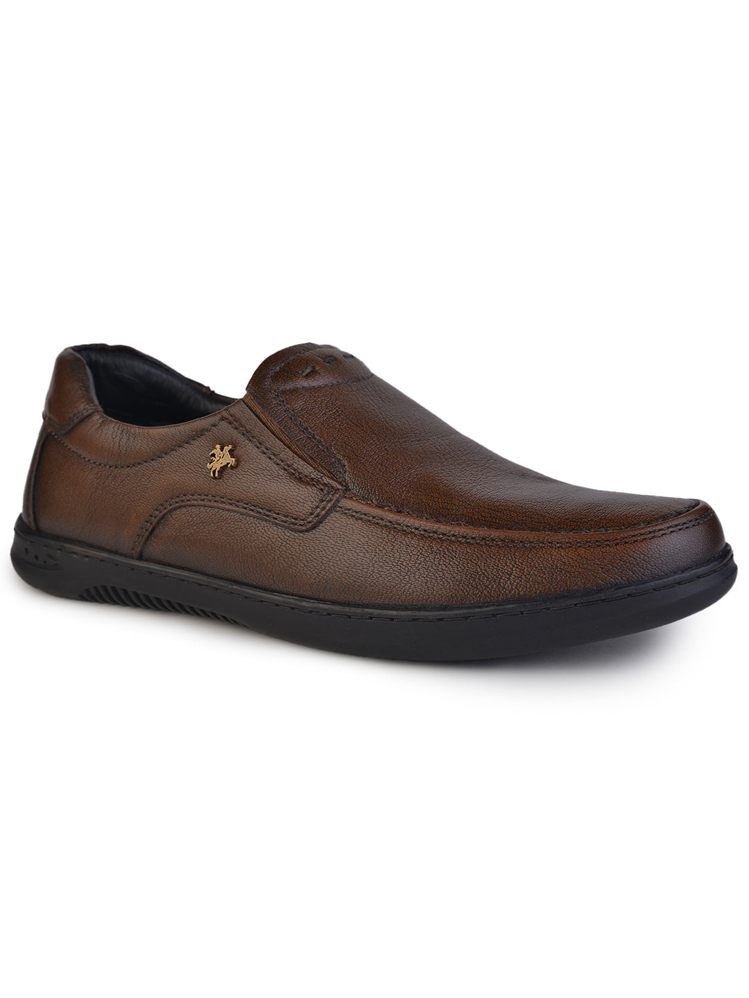 BUCKAROO Genuine Leather Casual Shoes for Men: KAIDEN Brown 45 11