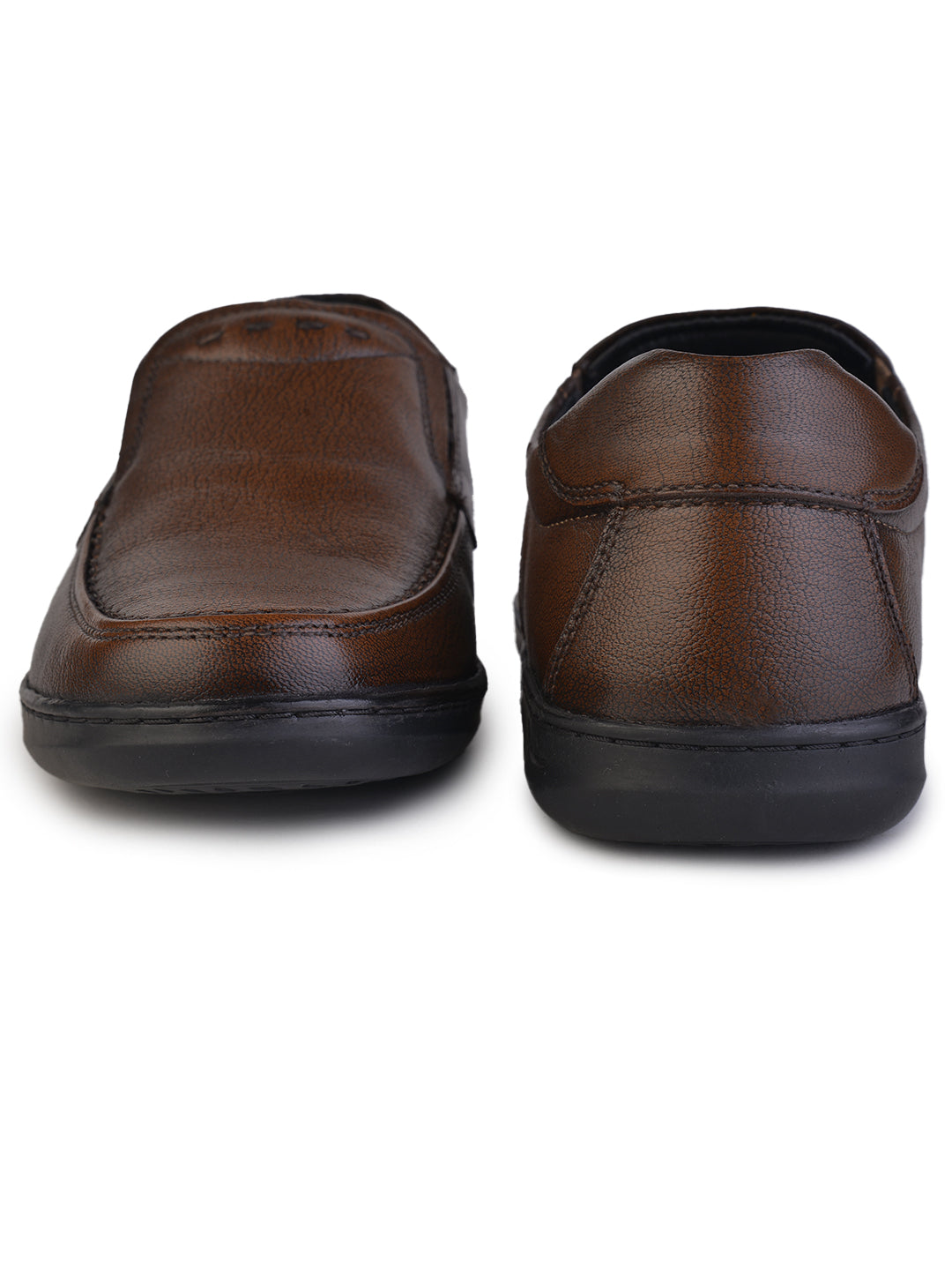 BUCKAROO Genuine Leather Casual Shoes for Men: KAIDEN Brown 45 11
