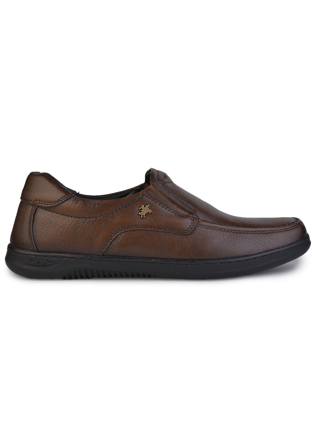 BUCKAROO Genuine Leather Casual Shoes for Men: KAIDEN Brown 45 11