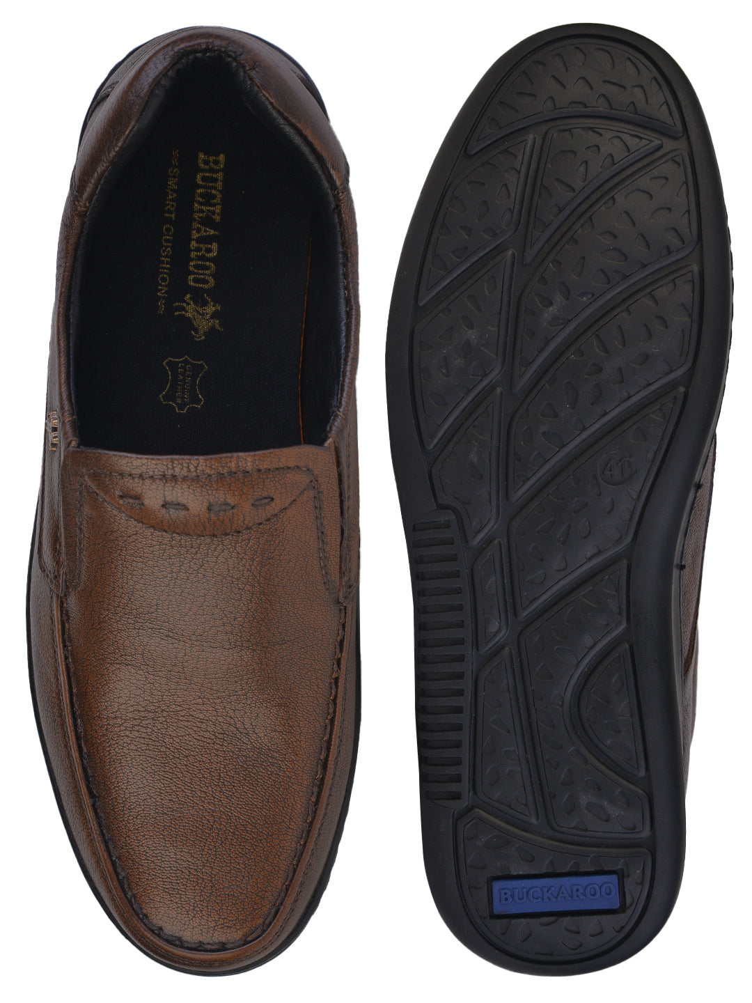 BUCKAROO Genuine Leather Casual Shoes for Men: KAIDEN