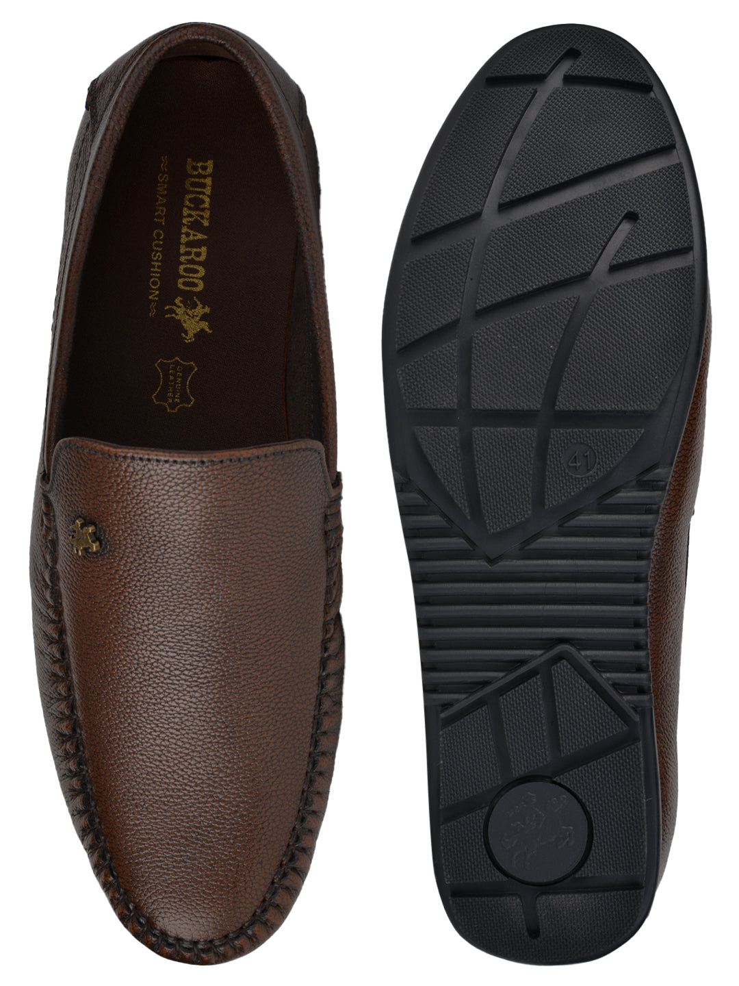 BUCKAROO Genuine Leather Casual Loafer for Men: STELIAN