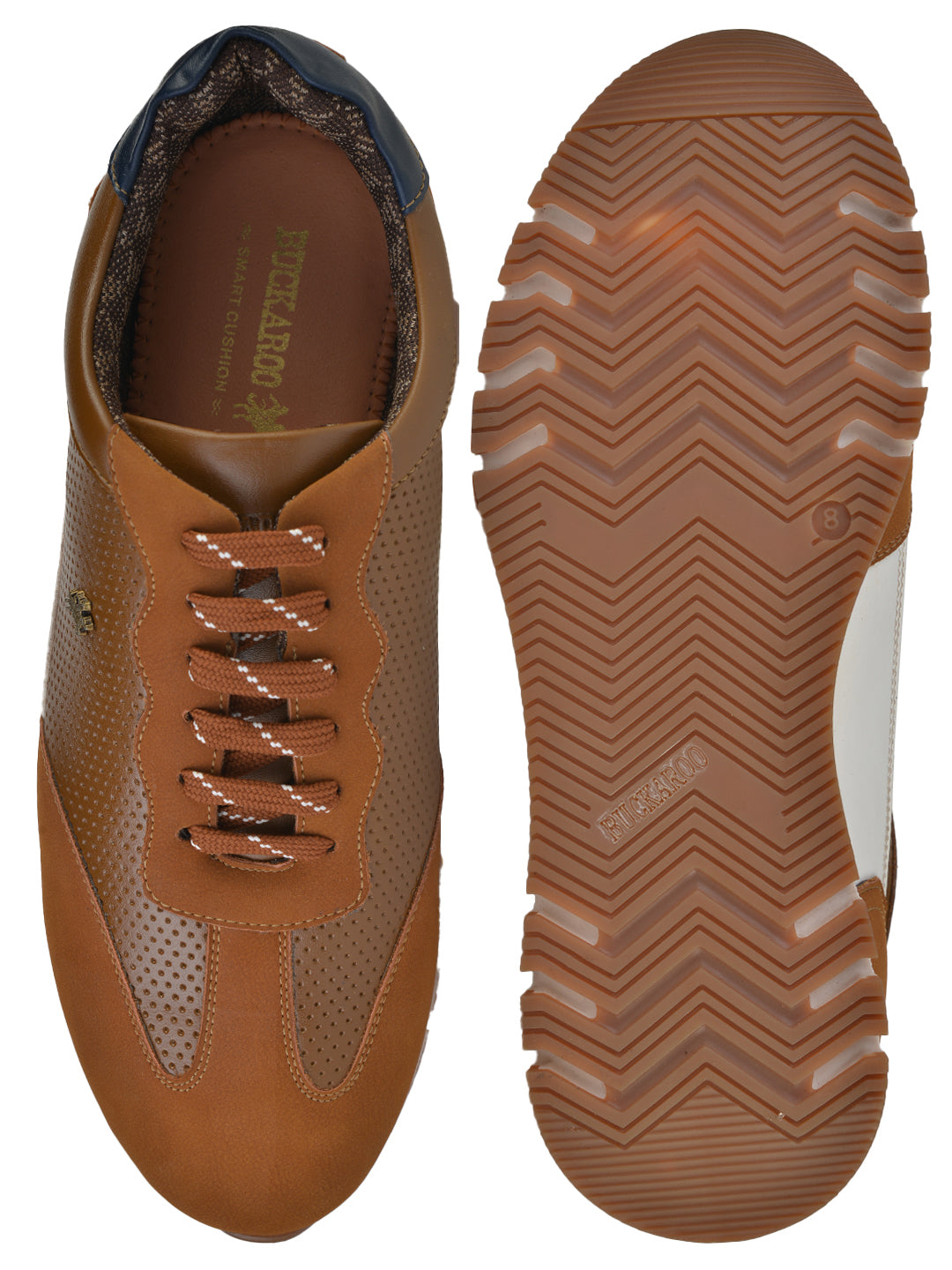 BUCKAROO Vegan Leather Casual Shoes for Men: OBAN