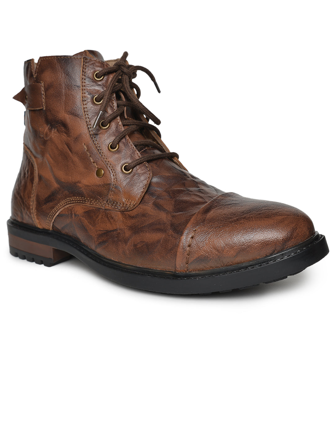 BUCKAROO Genuine Leather Casual Boots for Men: APACHEE