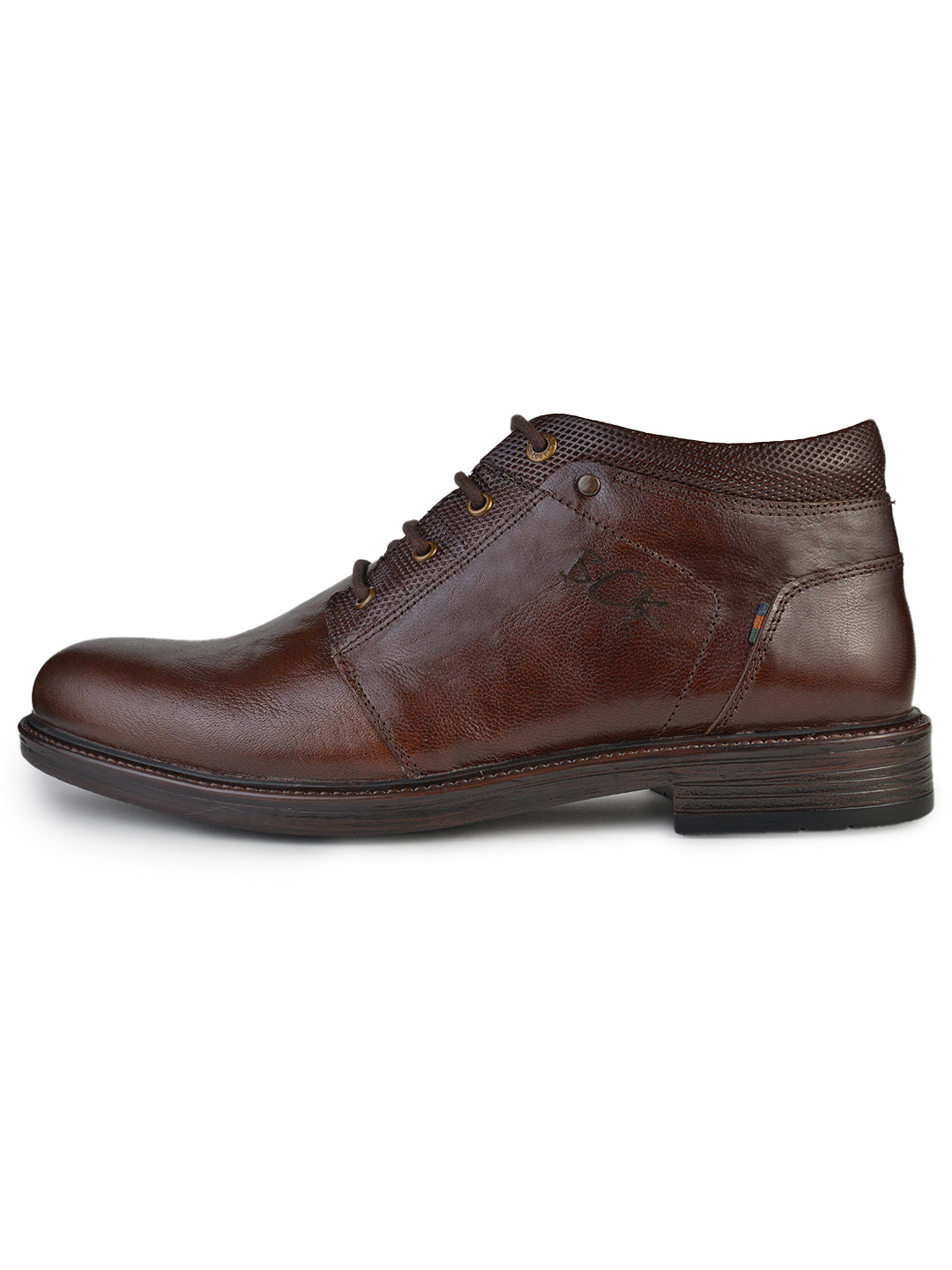 BUCKAROO Genuine Leather Casual Boots for Men: HARKAN Tan 45 11