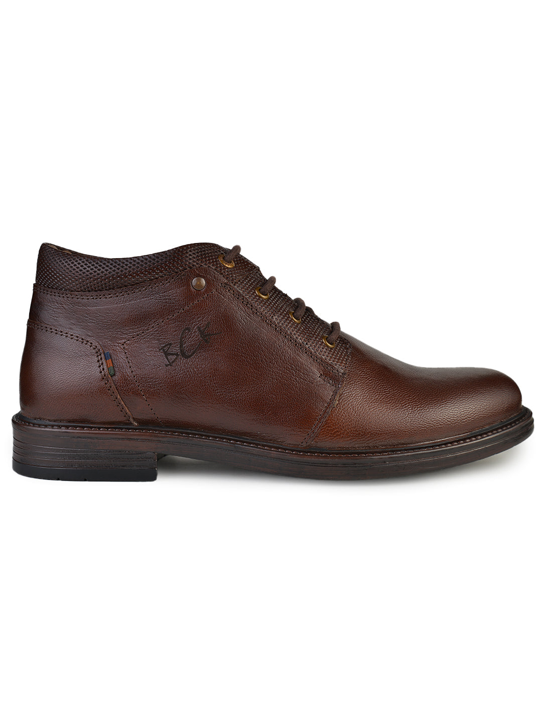 BUCKAROO Genuine Leather Casual Boots for Men: HARKAN Tan 45 11
