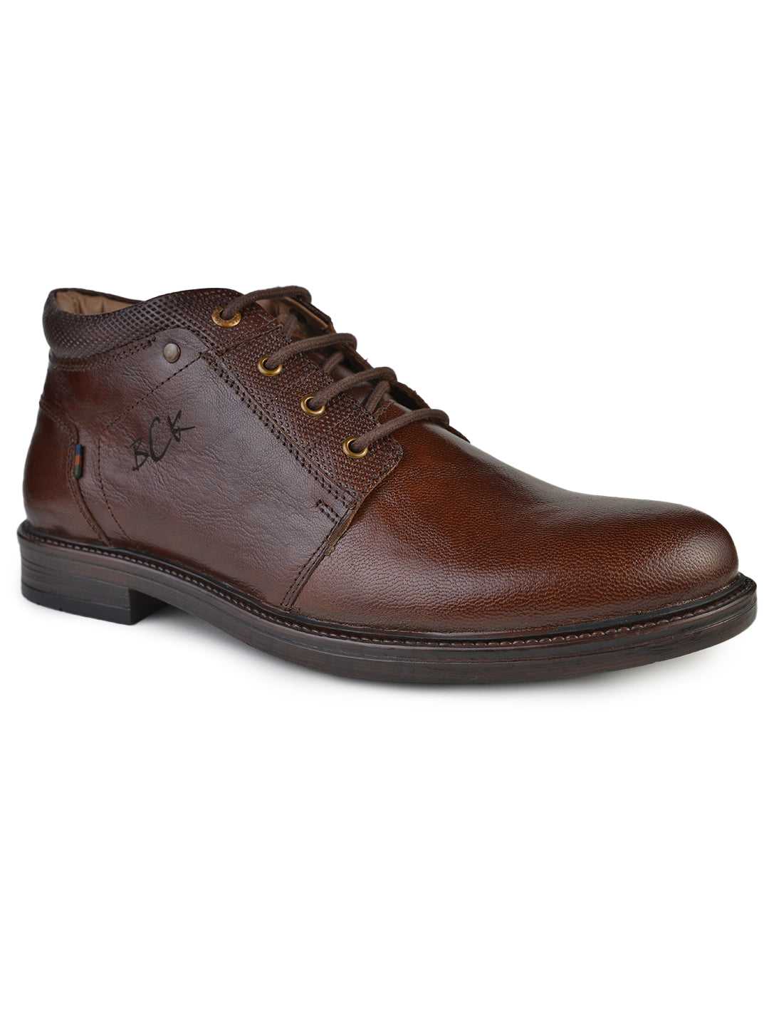 BUCKAROO Genuine Leather Casual Boots for Men: HARKAN