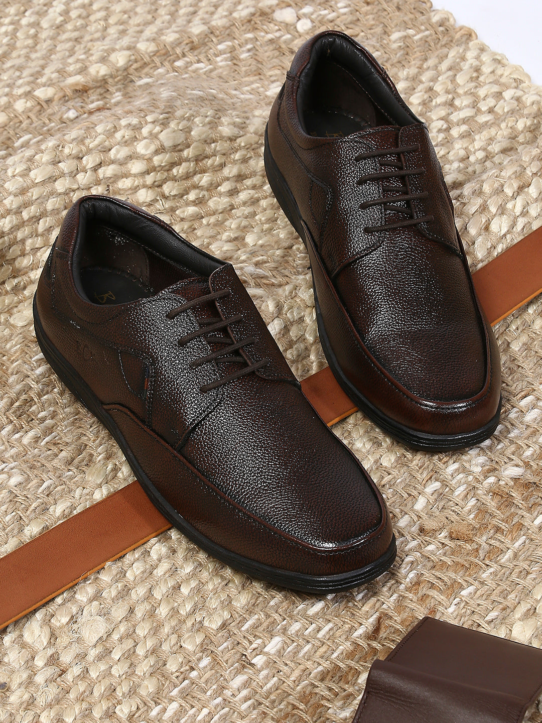 BUCKAROO Genuine Leather Casual Shoes for Men: HIMAR Black 45 11