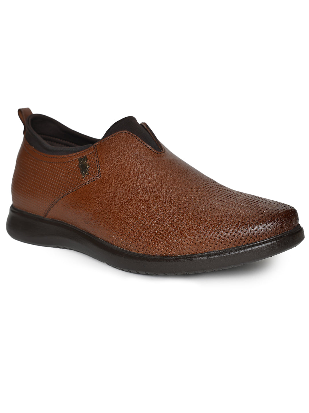 BUCKAROO Genuine Leather Casual Shoes for Men: LAMBIRT Brown 45 11