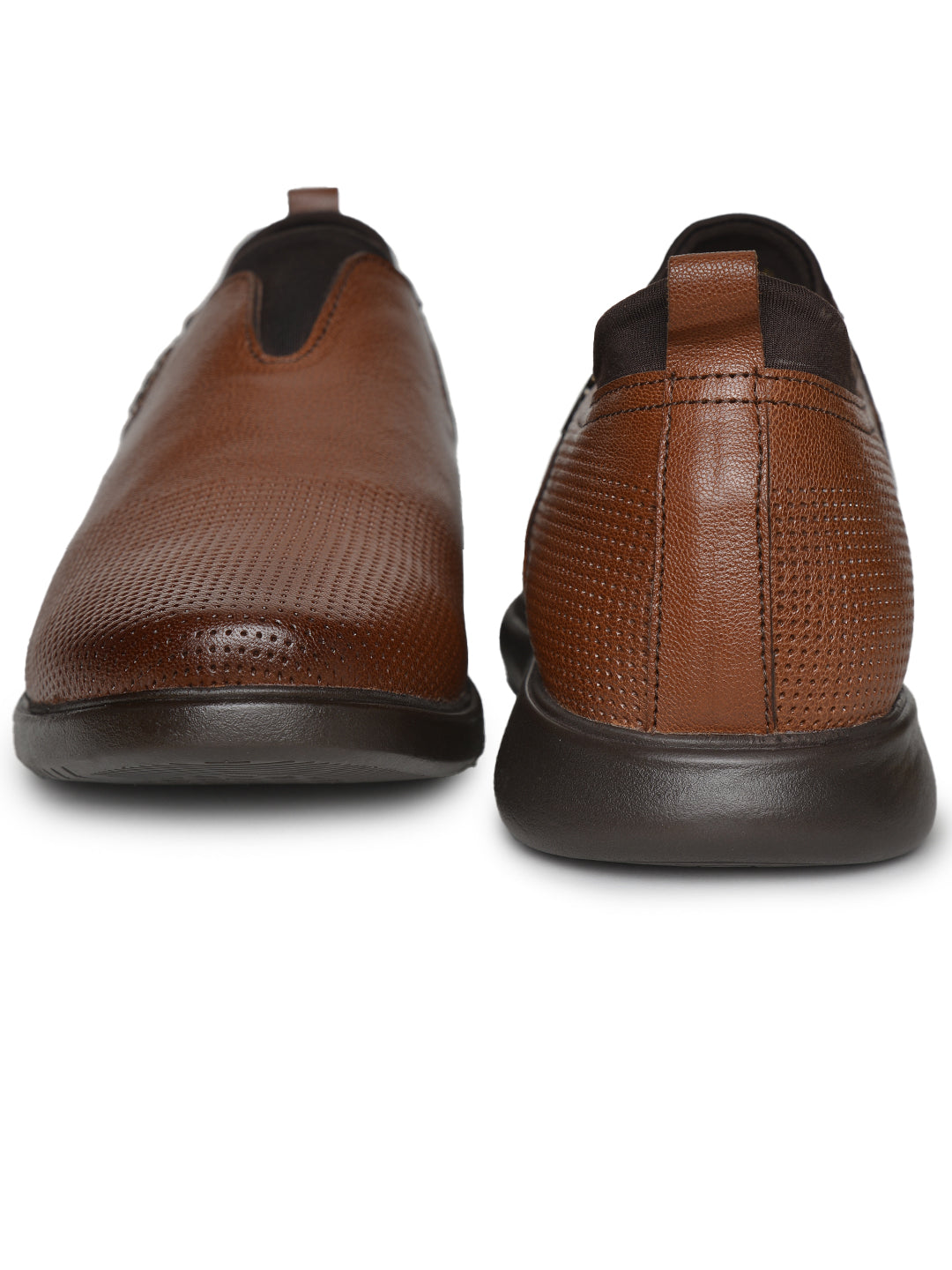 BUCKAROO Genuine Leather Casual Shoes for Men: LAMBIRT Brown 45 11