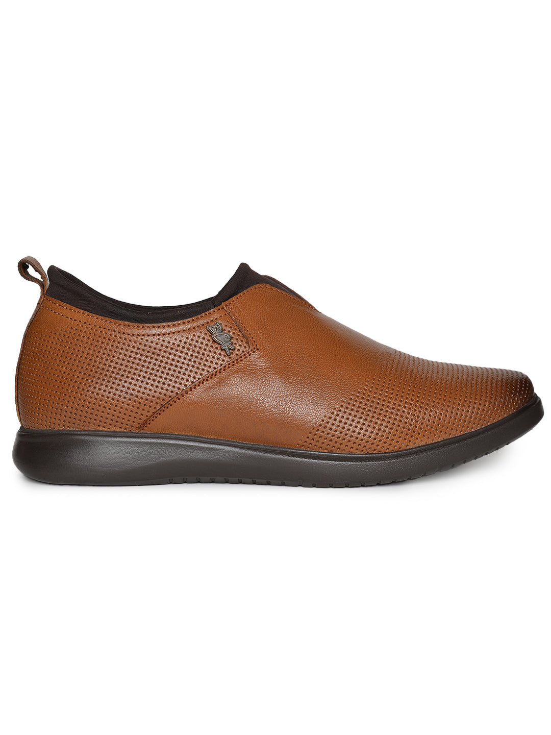 BUCKAROO Genuine Leather Casual Shoes for Men: LAMBIRT Brown 45 11