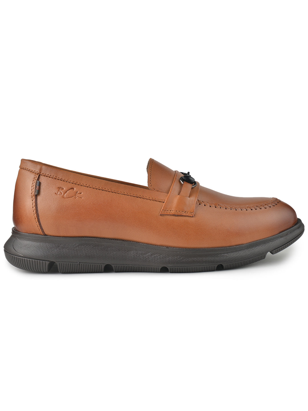BUCKAROO Genuine Leather Casual Shoes for Men: DARRY Black 45 11