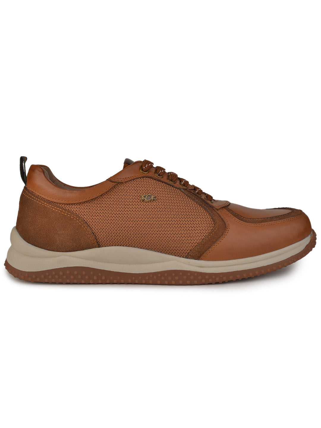 BUCKAROO Genuine Leather Casual Shoes for Men: KAZ Tan 45 11