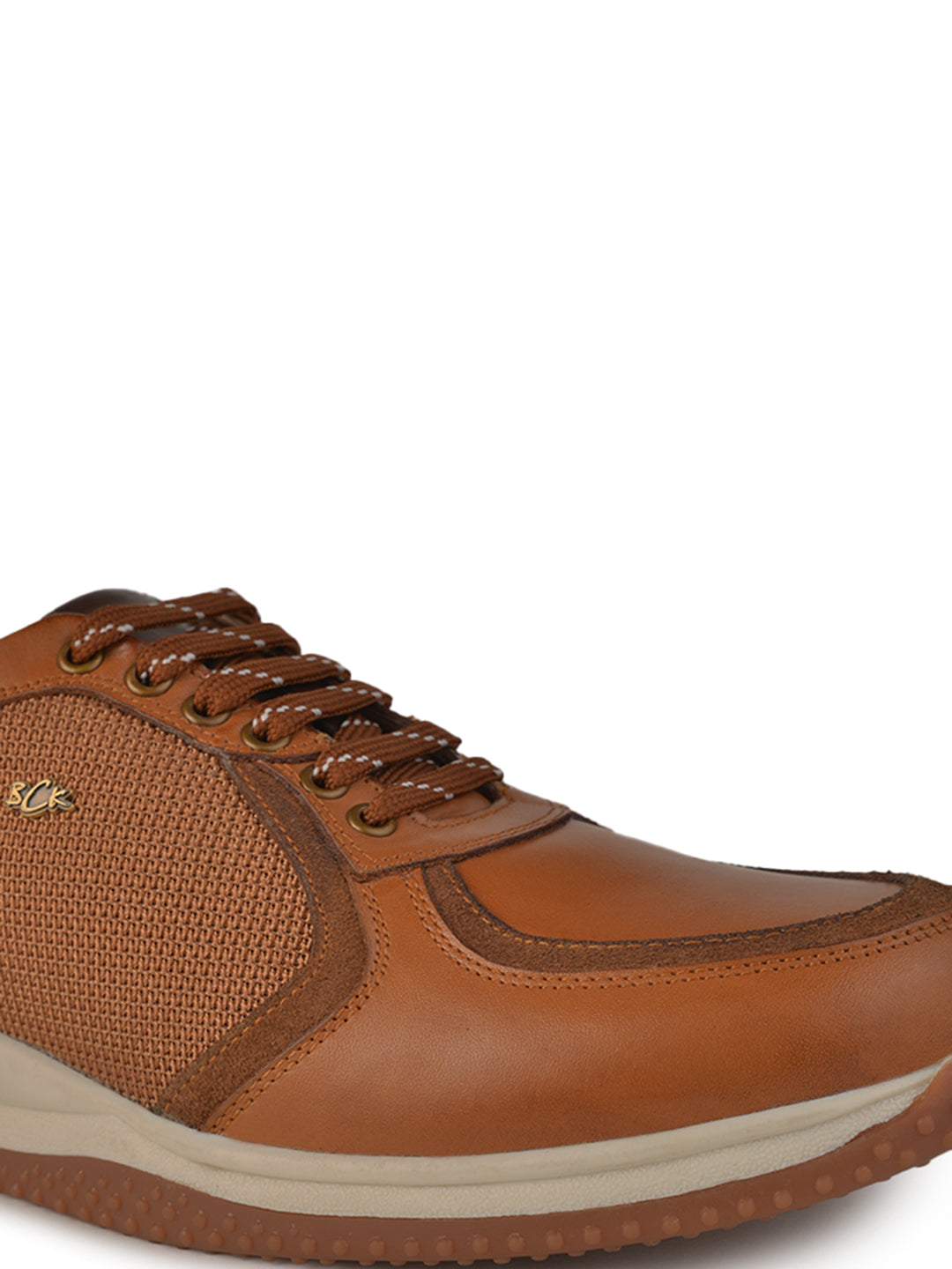 BUCKAROO Genuine Leather Casual Shoes for Men: KAZ Tan 45 11