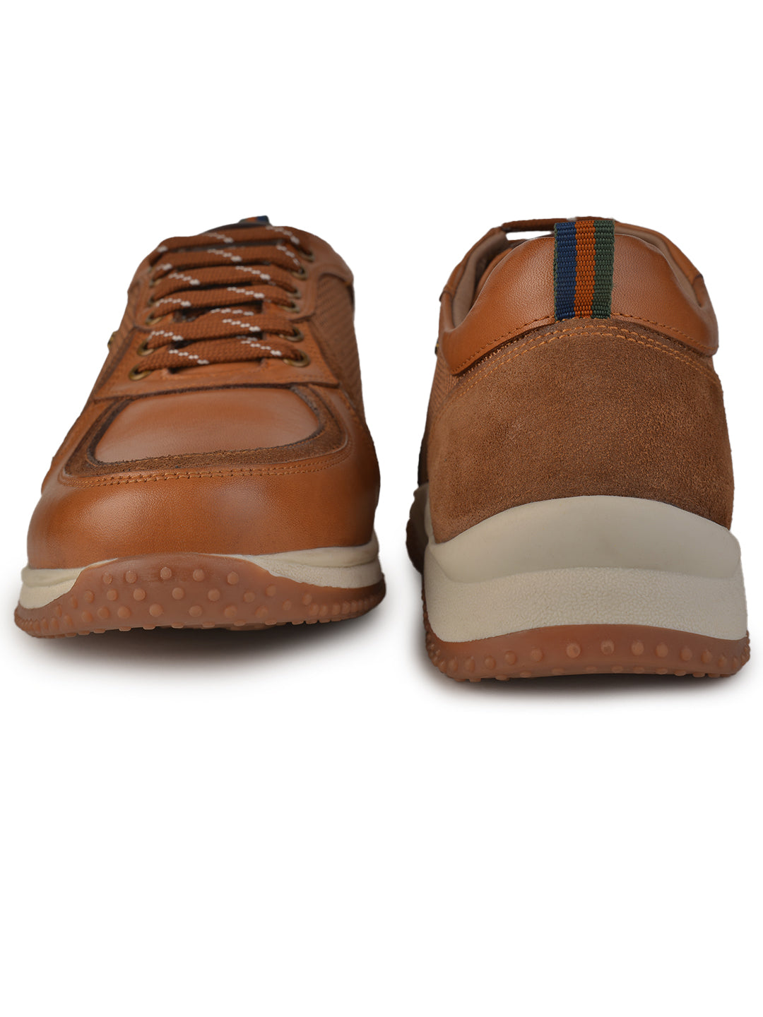 BUCKAROO Genuine Leather Casual Shoes for Men: KAZ Tan 45 11