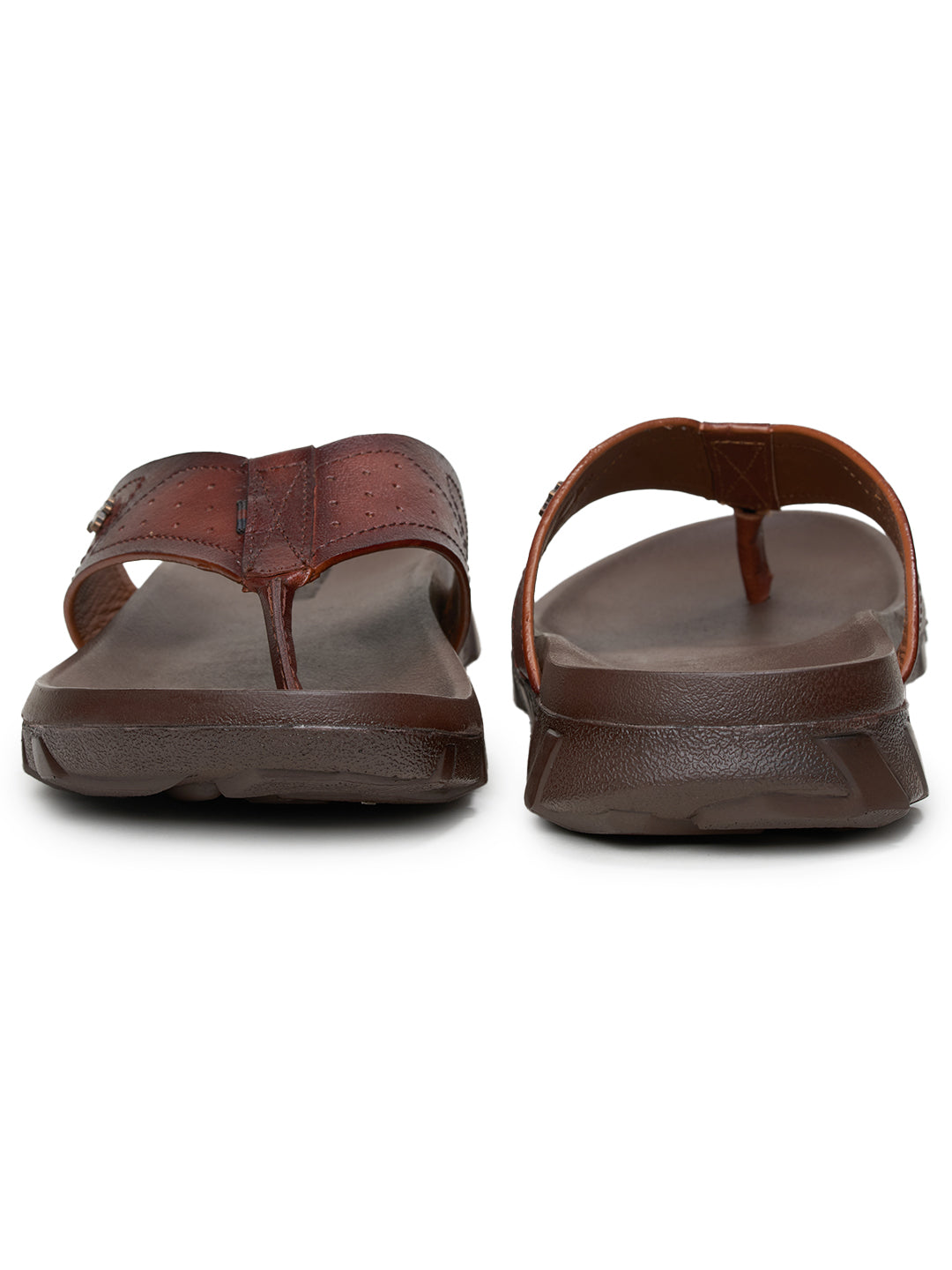 BUCKAROO Genuine Leather Casual Chappal for Men: ONYX