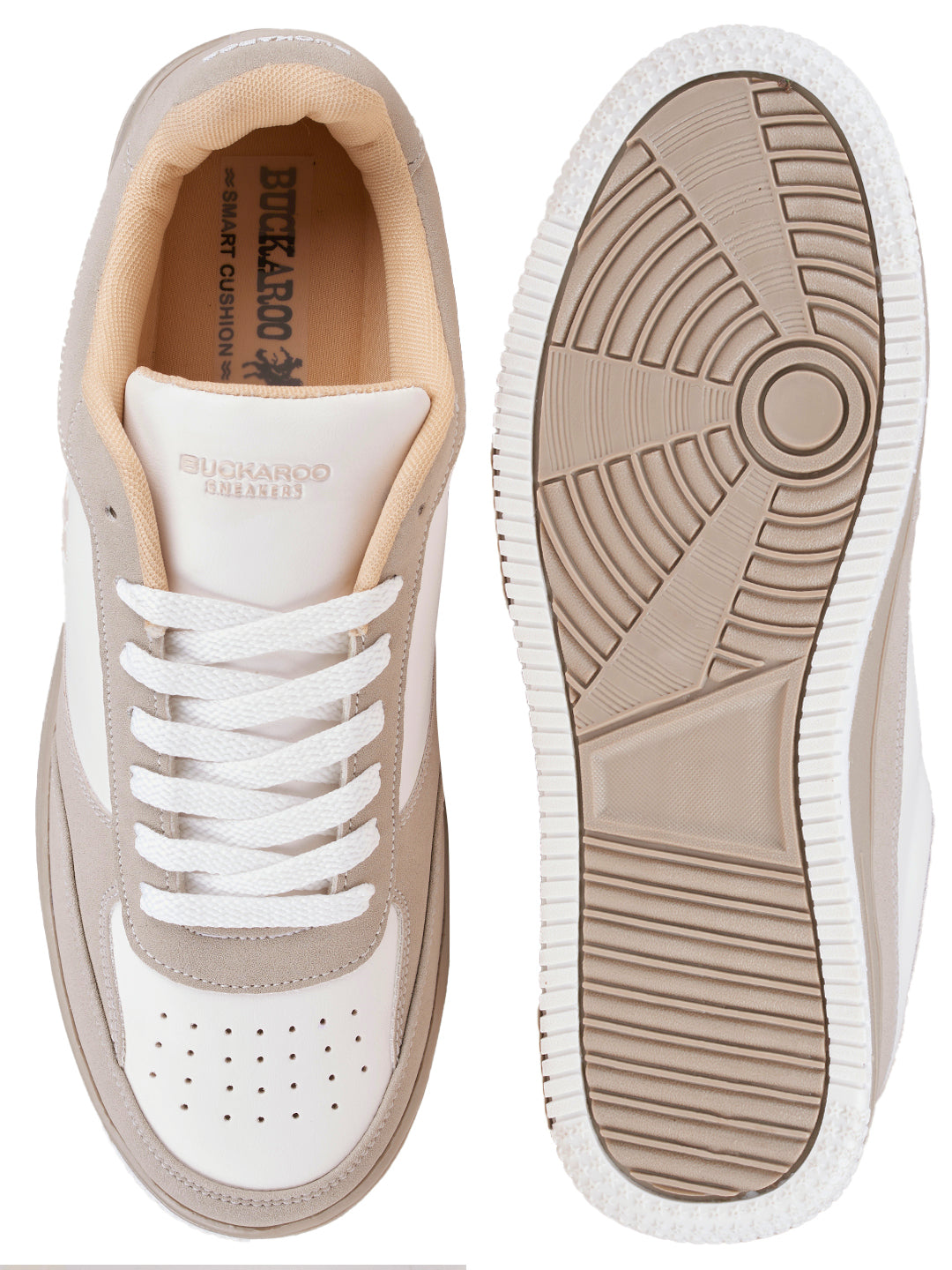 BUCKAROO Premium Synthetic Casual Shoes for Men | Mens Lace up Shoe: ALDOR