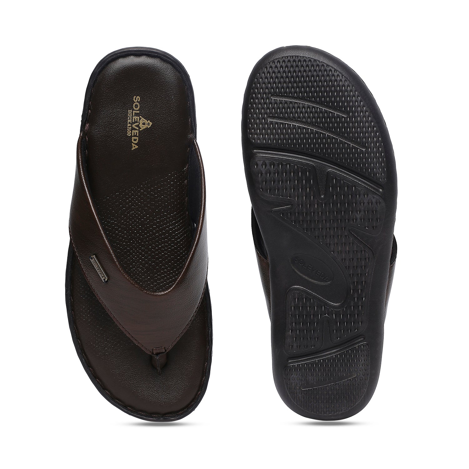 Soleveda Premium Synthetic Casual Chappal for Men: FERKA