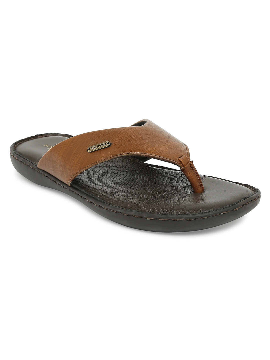 Soleveda Premium Synthetic Casual Chappal for Men: FERKA