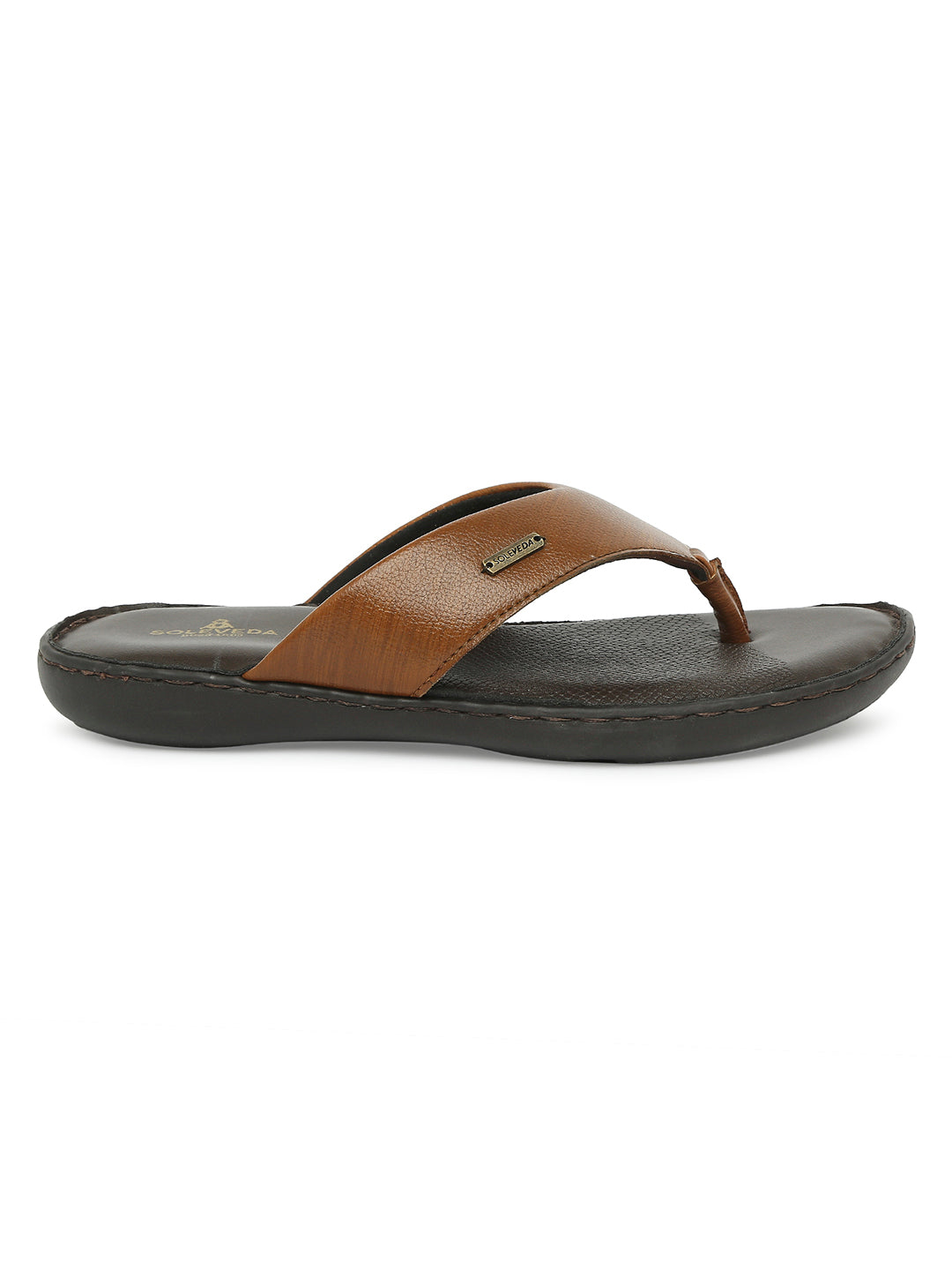 Soleveda Premium Synthetic Casual Chappal for Men: FERKA