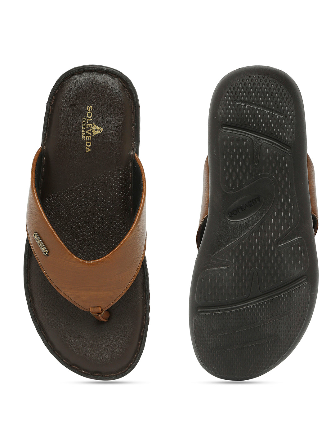 Soleveda Premium Synthetic Casual Chappal for Men: FERKA