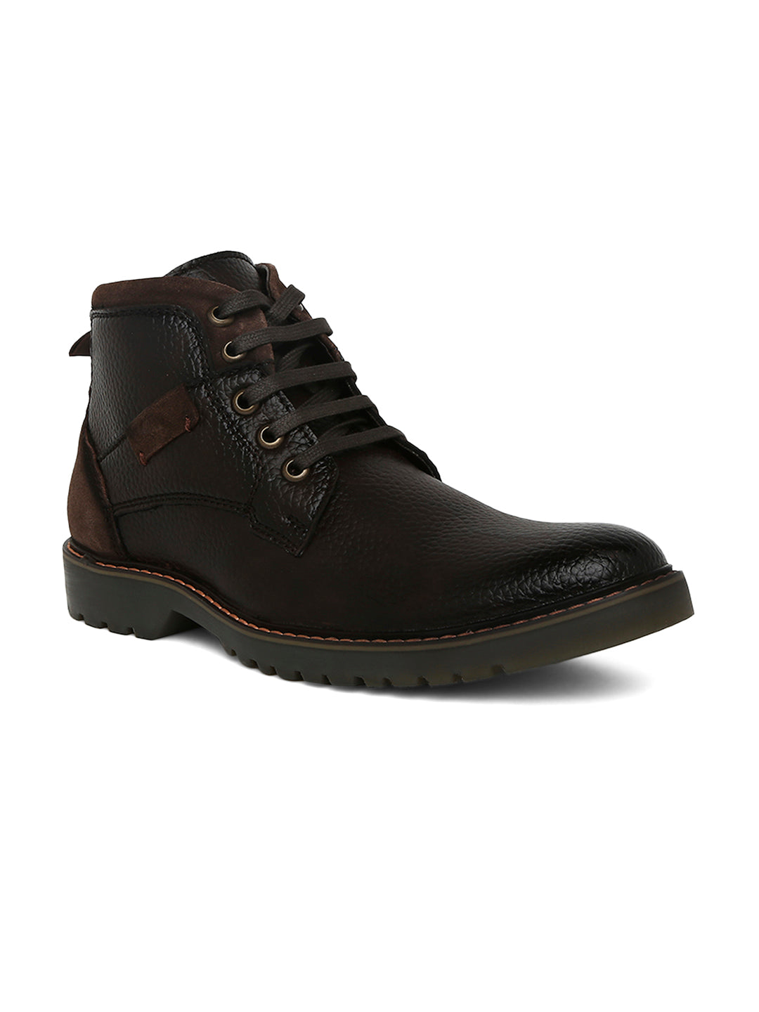 Jaripeo Vegan Leather Casual Boots for Men: VALDEMAR Olive