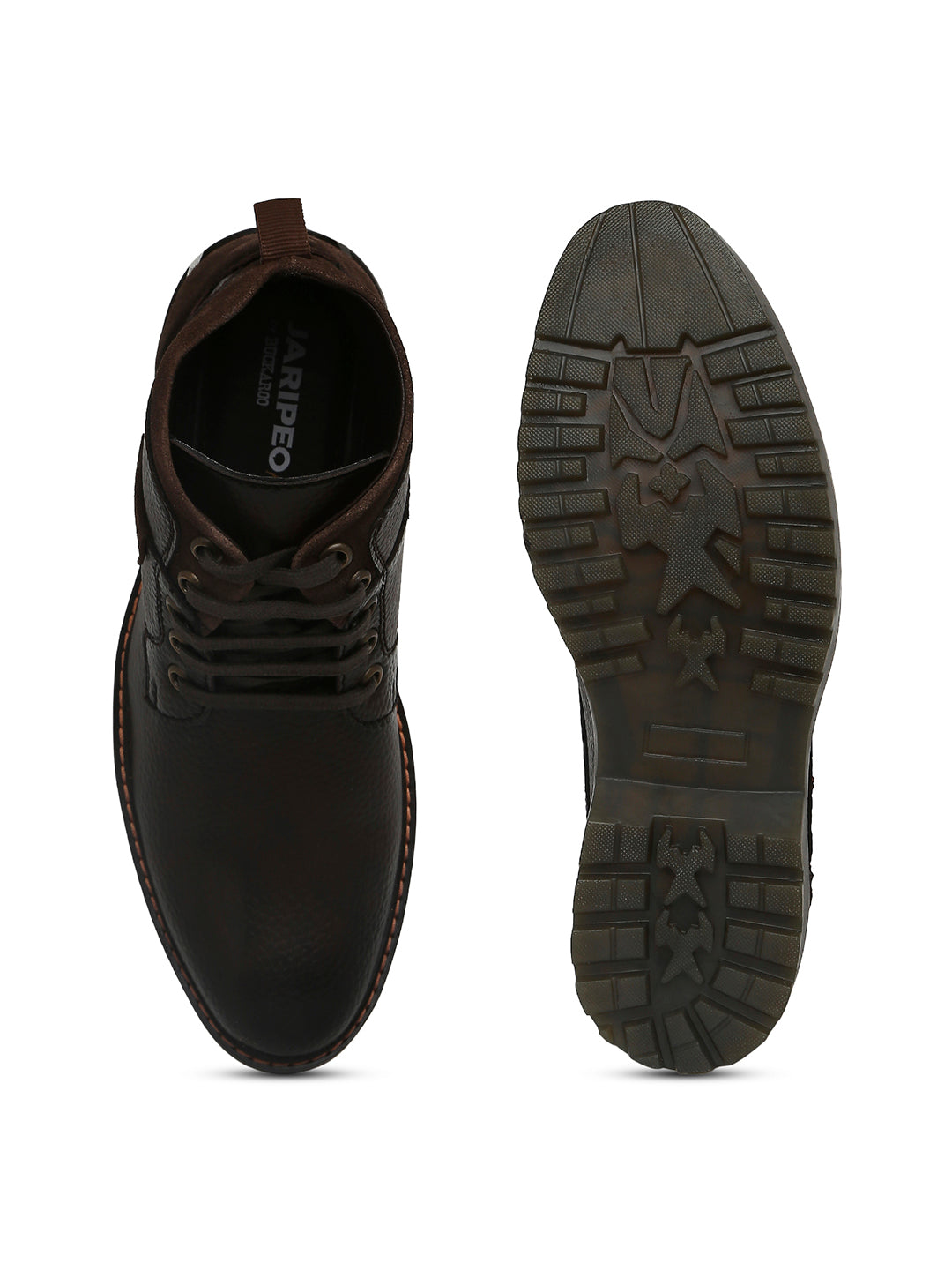 Jaripeo Vegan Leather Casual Boots for Men: VALDEMAR Olive