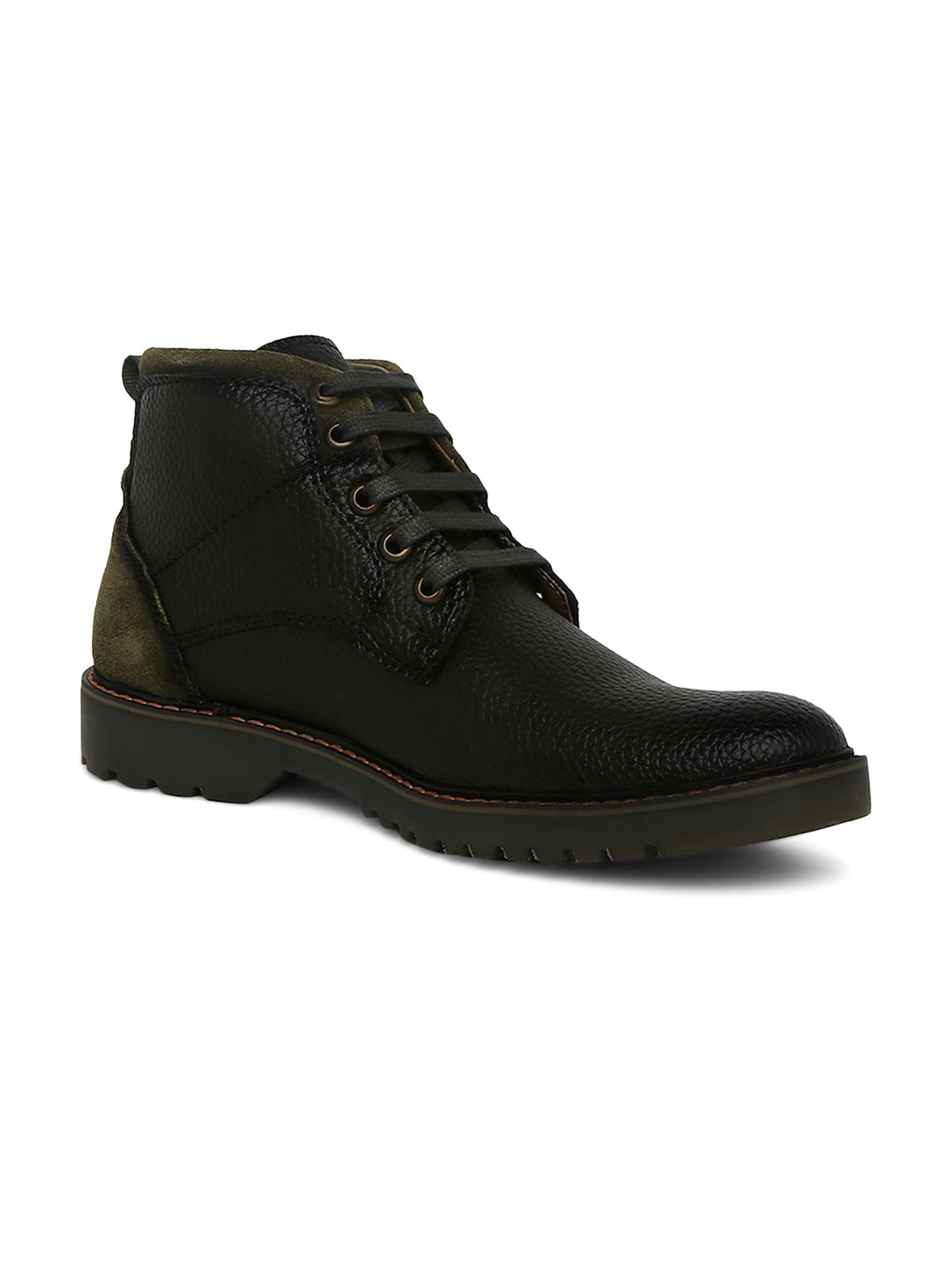 Jaripeo Vegan Leather Casual Boots for Men: VALDEMAR