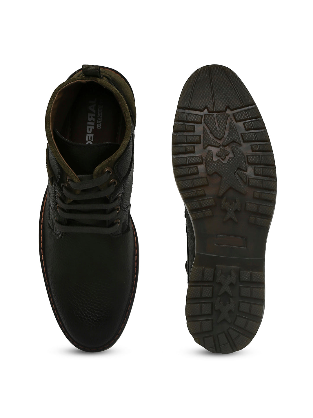 Jaripeo Vegan Leather Casual Boots for Men: VALDEMAR