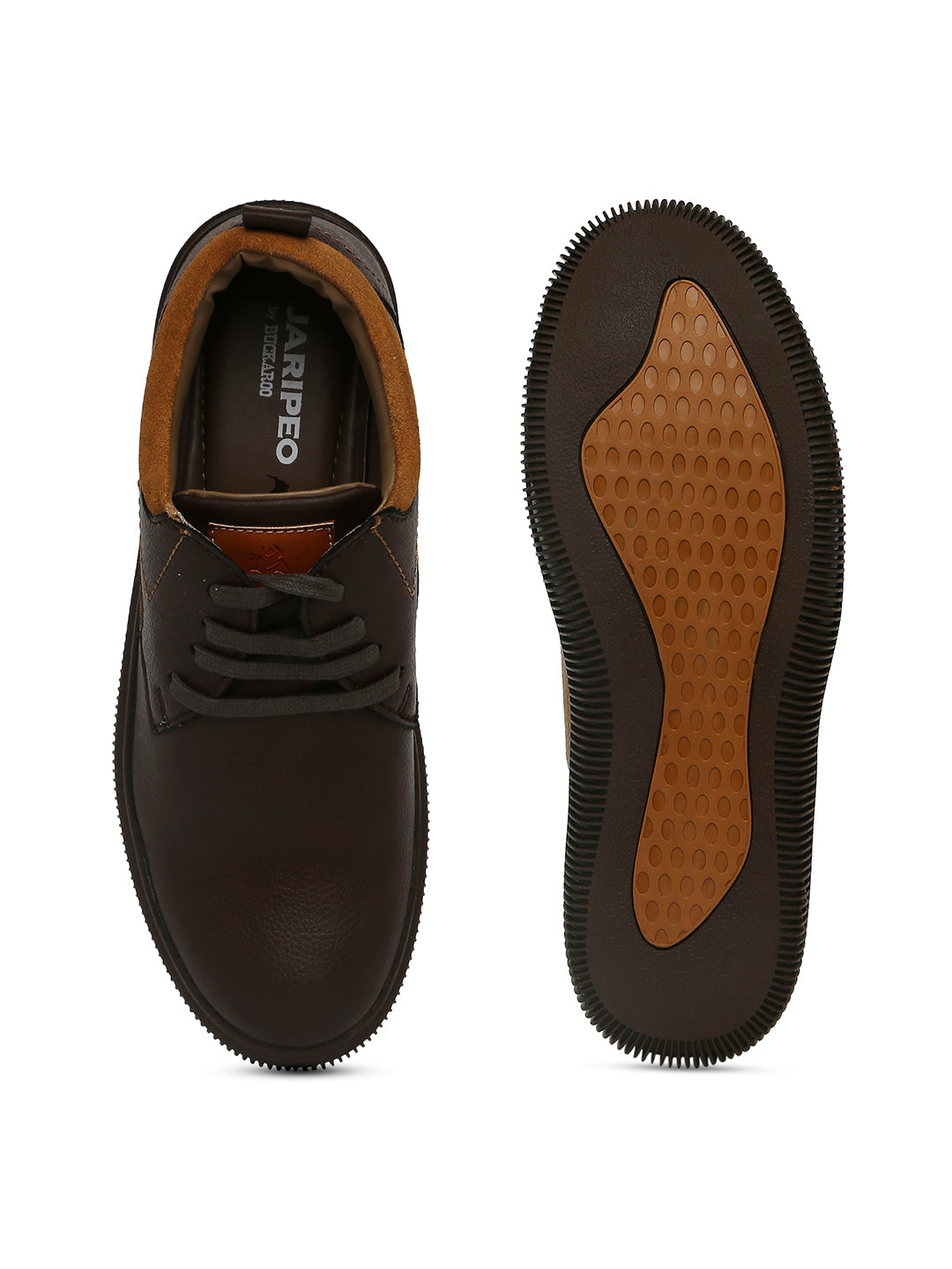 Jaripeo Vegan Leather Casual Shoes for Men: WILFRED