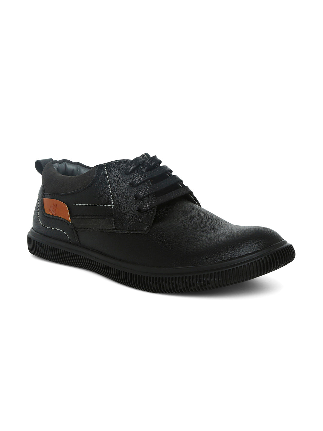 Jaripeo Vegan Leather Casual Shoes for Men: WILFRED Brown