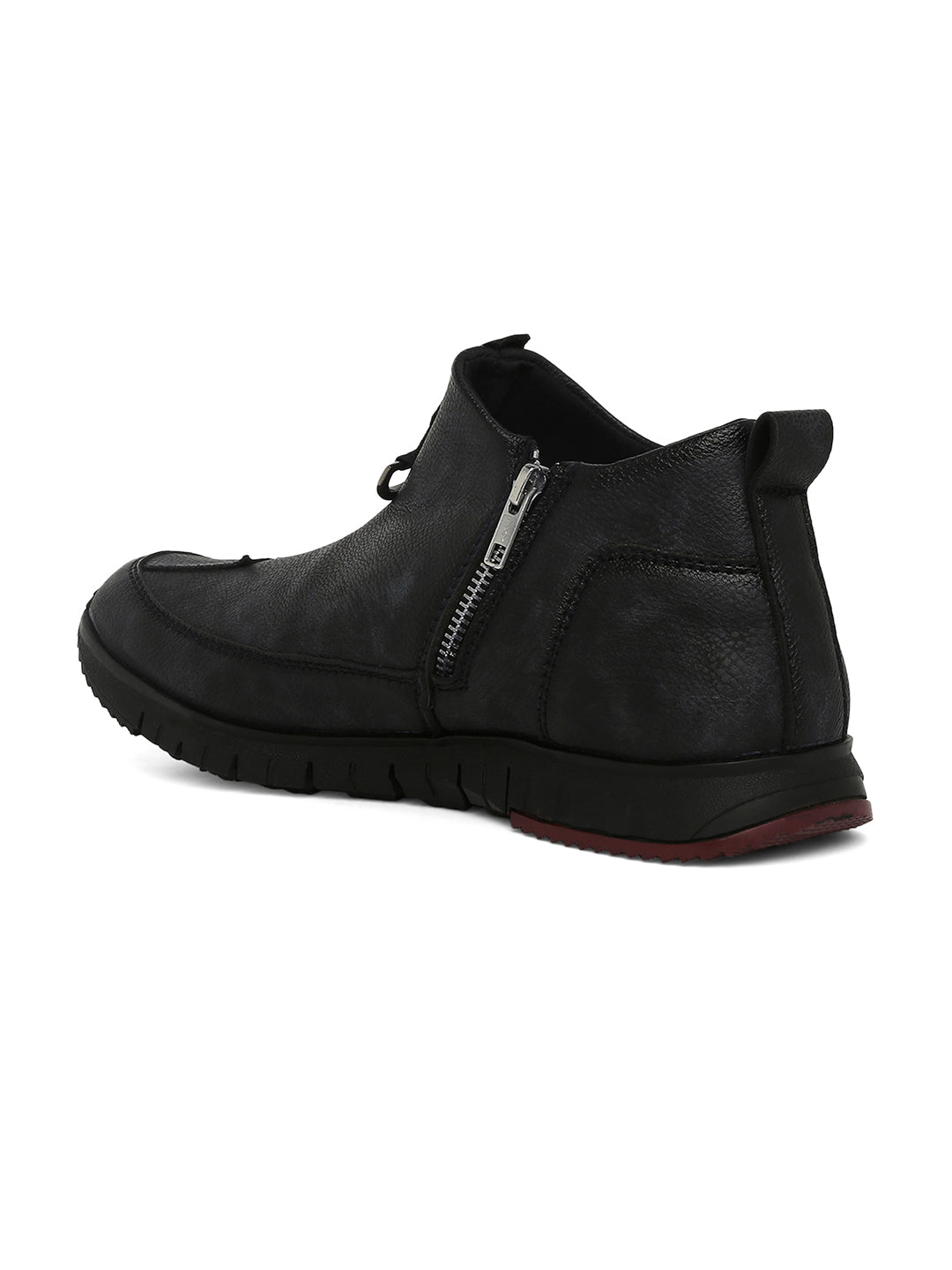 Jaripeo Vegan Leather Casual Shoes for Men: HULBART Brown