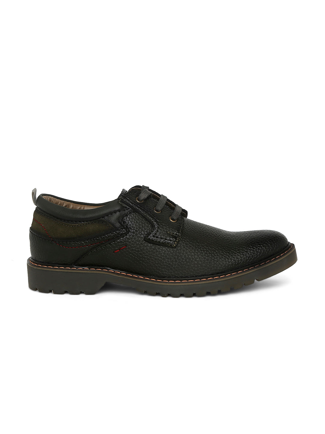 Jaripeo Vegan Leather Casual Shoes for Men: STEFAN Olive